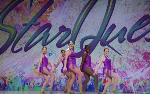 Elite Dance Company purple costumes