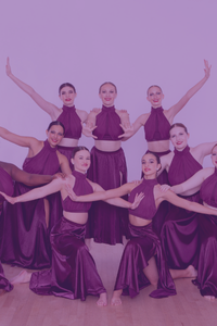 Advanced lyrical purple overlay